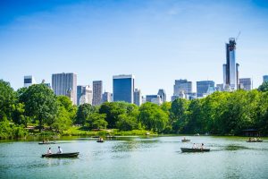 the lake central park
