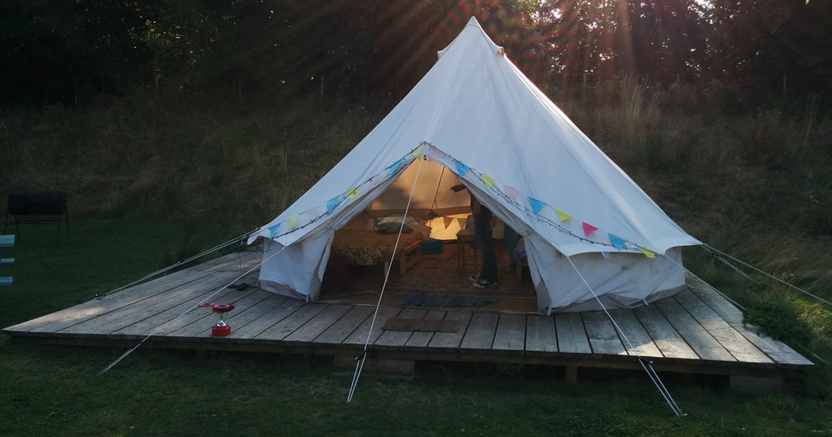¿Qué es el glamping?