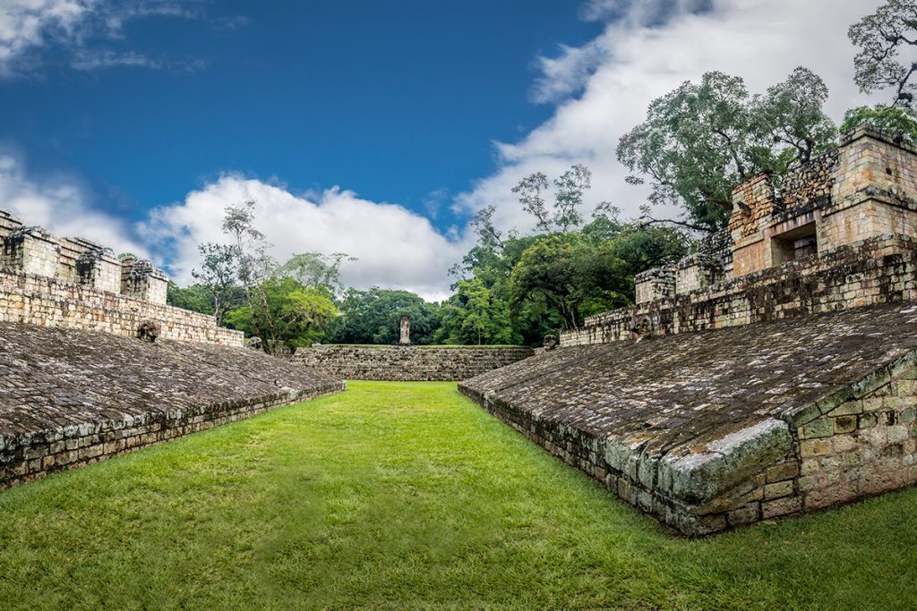 copán ruinas, juego de la pelota, honduras