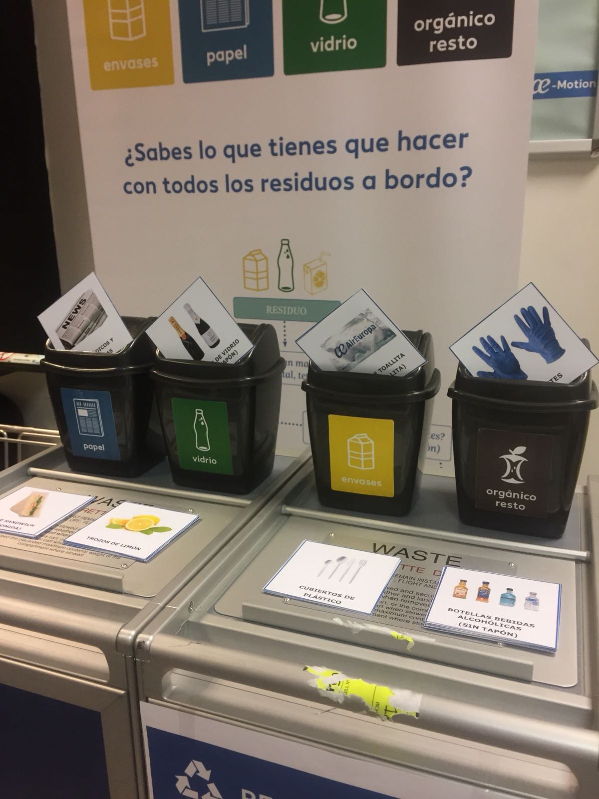 Talleres de segregación a bordo