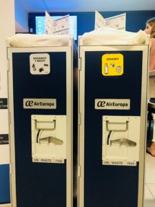 taller residuos, reciclando a bordo, air europa