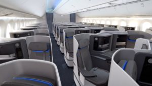 nueva business, 787-9, dreamliner