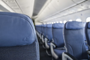 Cabina turista de Boeing 787 Dreamliner
