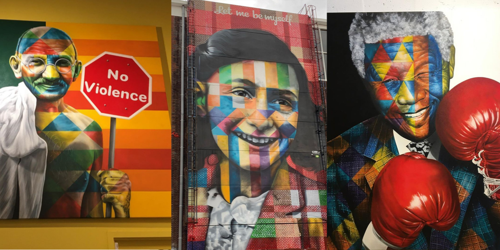 destinos street art, air europa