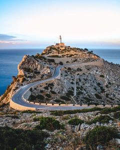 Faro de Formentor, en el Norte de Mallorca