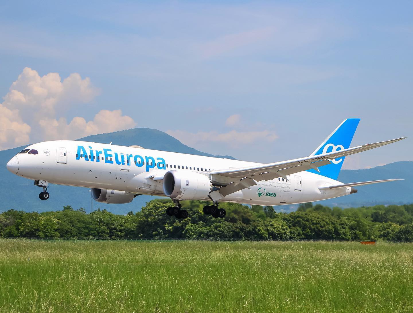 Air Europa vuela hacia la sostenibilidad