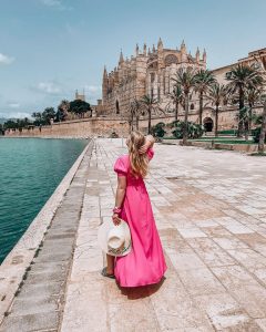 Parc de la Mar y la Seu, la catedral de Palma de Mallorca