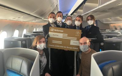Air Europa Suma alcanza los 2 millones de clientes y lanza nuevos servicios para 2023