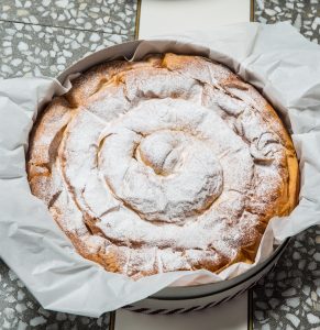 Deliciosa ensaimada mallorquina