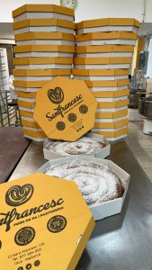 Ensaimadas mallorquinas del forn de Sant Francesc