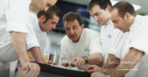 Martín Berasategui en cocina