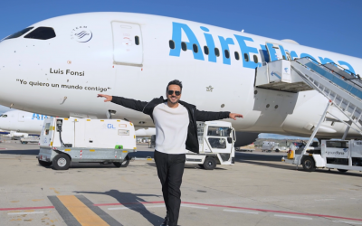 Luis Fonsi ya forma parte de la flota de Air Europa